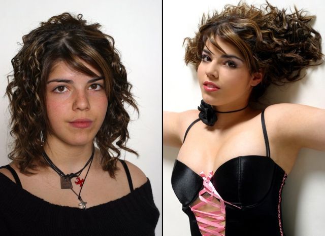 Celebs Before And After Makeup. Before And After Makeup