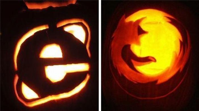 Pumpkin Carving For Geeks (10 pics)