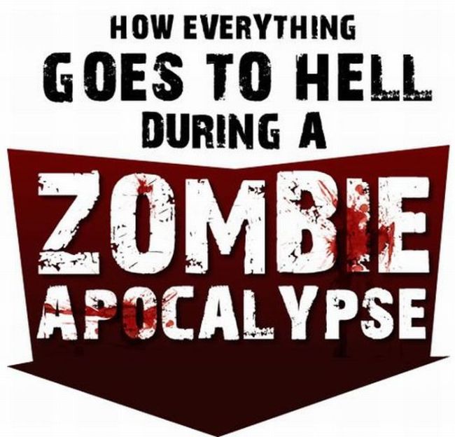 How Everything Goes to Hell during a Zombie Apocalypse (13 pics)
