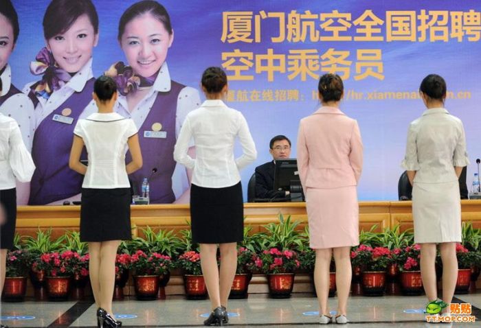 Casting for New Flight Attendants for Chinese Airlines (12 pics)