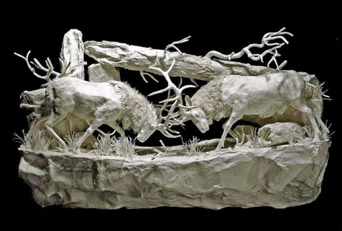 Amazing Paper Sculptures (16 pics)