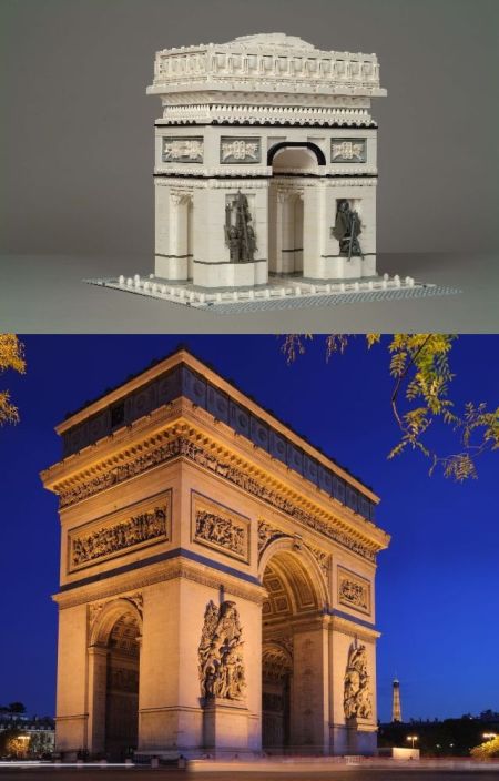 Famous  Places Made with Lego (34 pics)