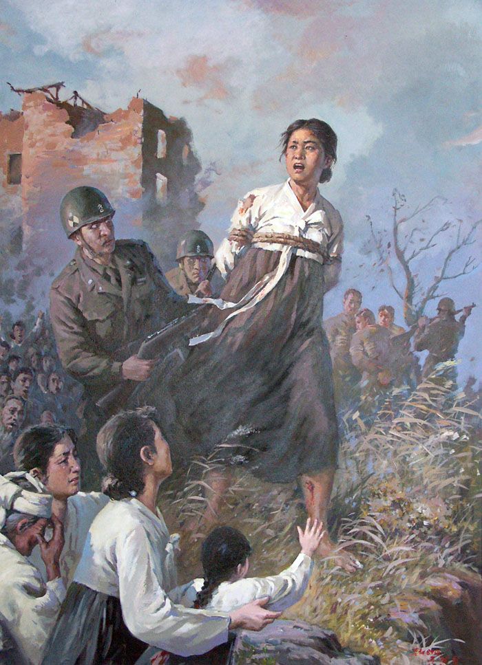 Anti American North Korean Propaganda (13 pics)