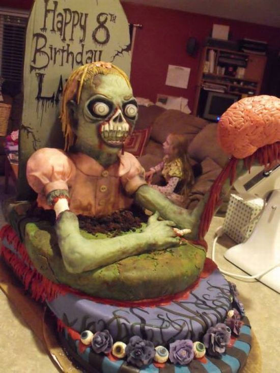 Zombie  Cake (13 pics)