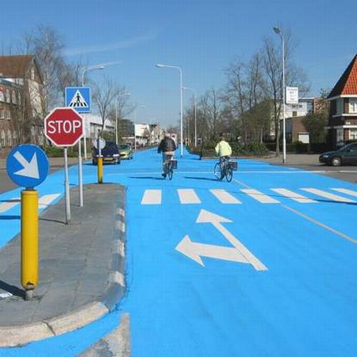 The Blue Road in Netherlands (24 pics)