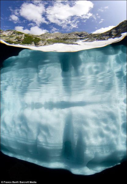 Beautiful Underwater Photos of an Alpine Lakes (10 pics)