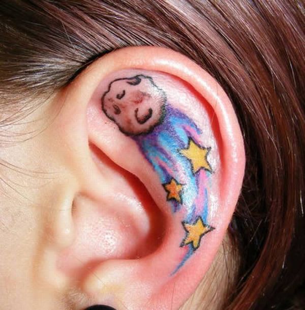 The Craziest Ear Tattoos (13 pics)