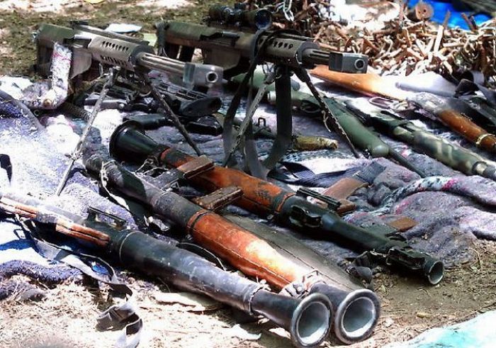Weapons of a Mexican Drug Cartel (30 pics)