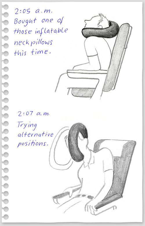 funny drawings. Funny Drawings from the Flight