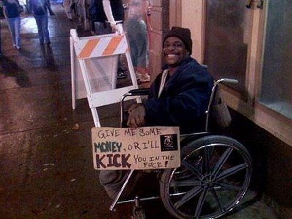funny photos to tag people. Funny homeless signs are funny