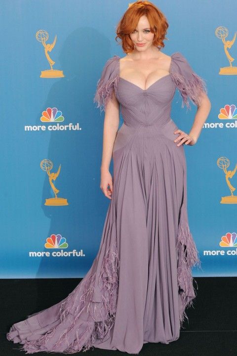 Christina Hendricks at the Emmys 2010 (17 pics)