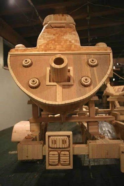 Awesome Wooden Sculptures (20 pics)