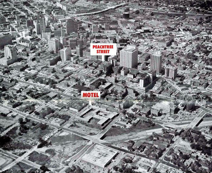 Downtown Atlanta aerial 1960