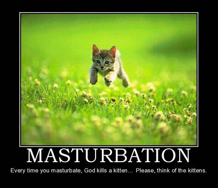 Funny Masturbation Demotivational Posters (40 pics)