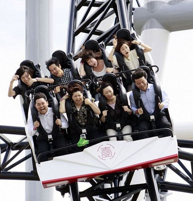 Takabisha, tertajam Roller Coaster Dunia (14 Pics + 1 video)