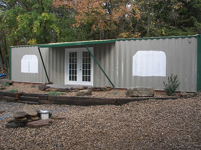 Home Built from Two Shipping Containers (134 pics) Home Built from Two Shipping Containers (134 pics)