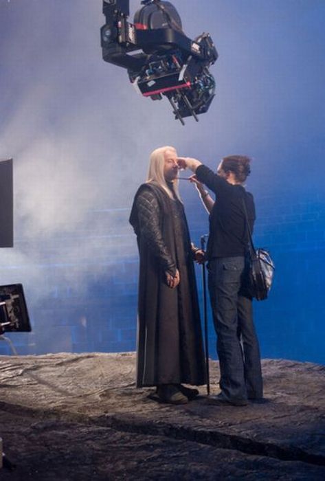 Behind the Scenes of Harry Potter Movies (55 pics)