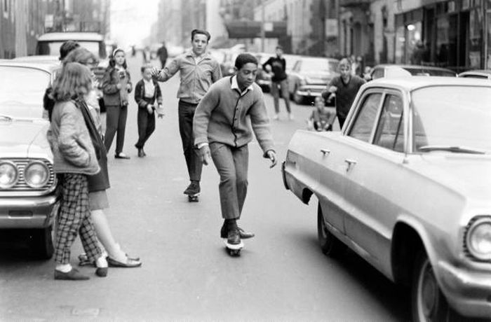 Skateboarding in New York in 1960 (33 pics)