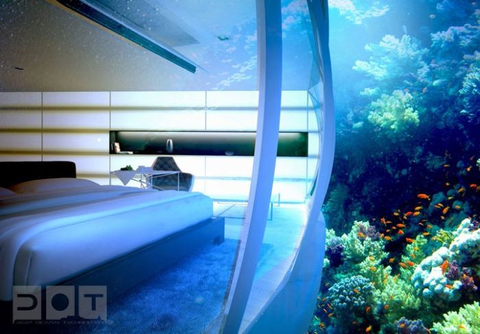 The Water Discus Underwater Hotel in Dubai (12 pics)