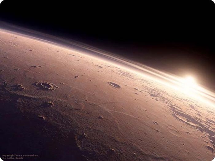 Sunrise on Mars (17 pics)