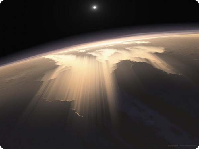 Sunrise on Mars (17 pics)