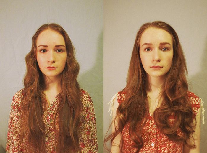 This Girls' Selfies Show Off 100 Years Of Fashion (10 pics)