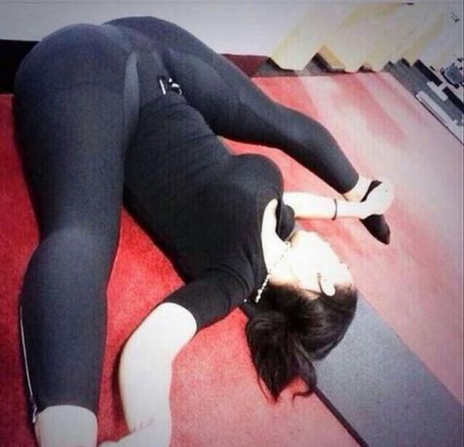 Yoga Pants Are Very Revealing, That