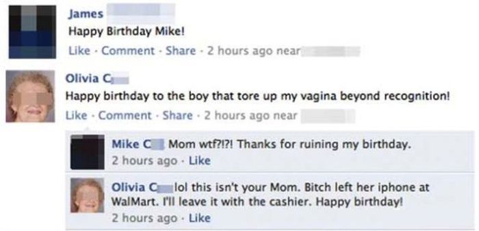 This Is Why You Should Always Log Out of Your Facebook Account (29 pics)