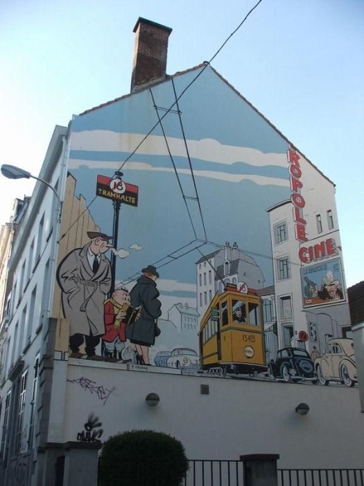 جدار الفن في بلجيكا