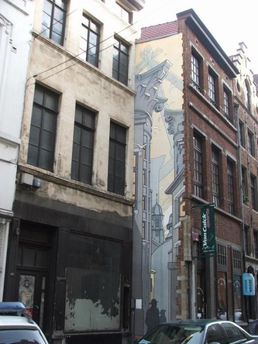 جدار الفن في بلجيكا